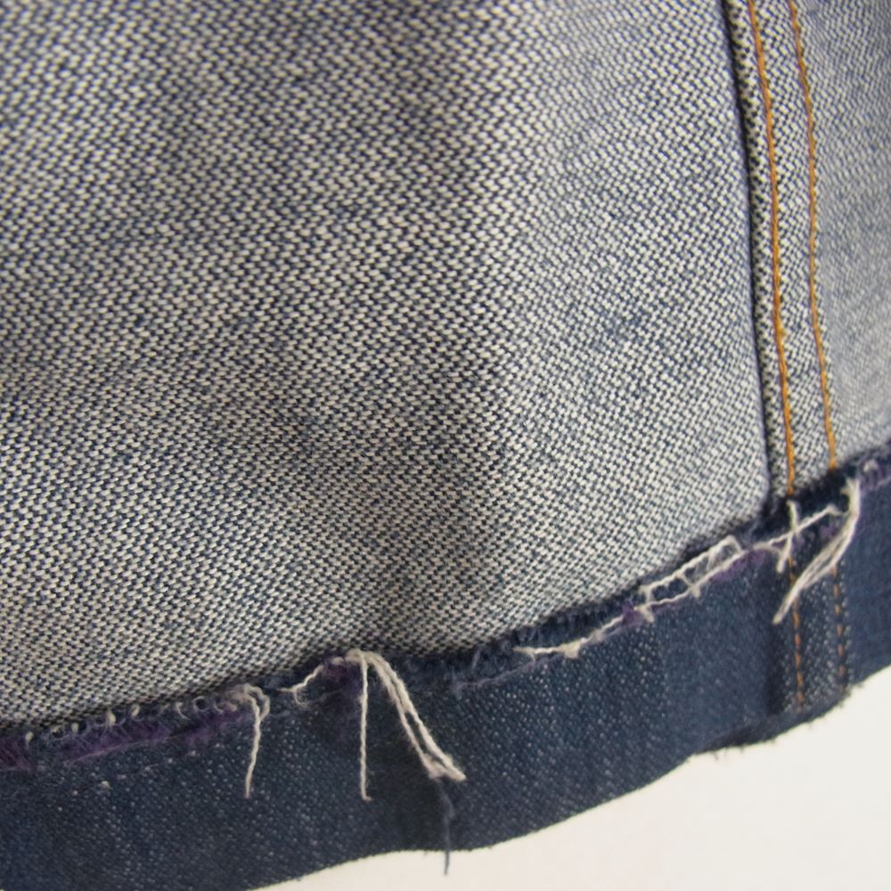 Wrangler ラングラー ヴィンテージ デニム ウェスタン シャツ ジャケット インディゴブルー系 サイズ表記無【中古】