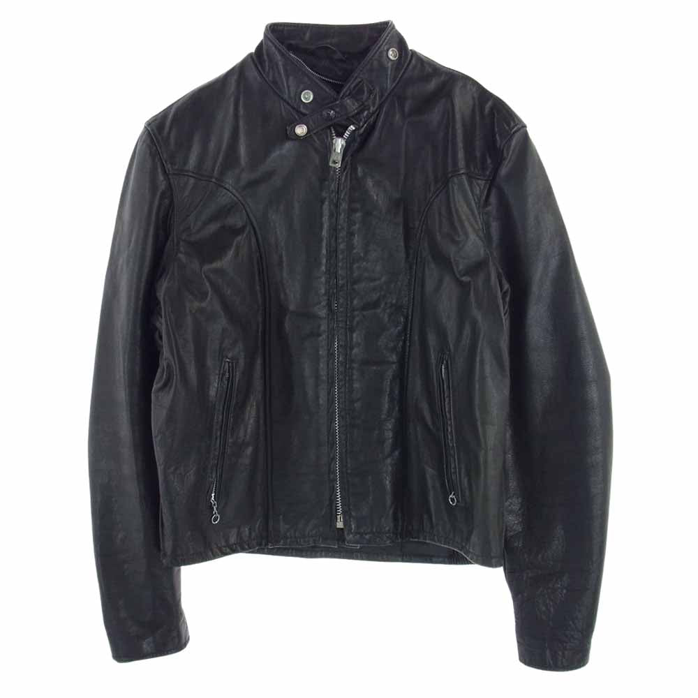 schott ショット レザー ジャケット ブラック系 42【中古】
