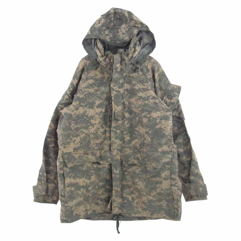 ユーエス アーミー Digital Camo GORE-TEX PARKA  COLD WEATHER UNIVERSAL CAMOUFLAGE デジタルカモ ゴアテックスパーカー カーキ系 M【中古】