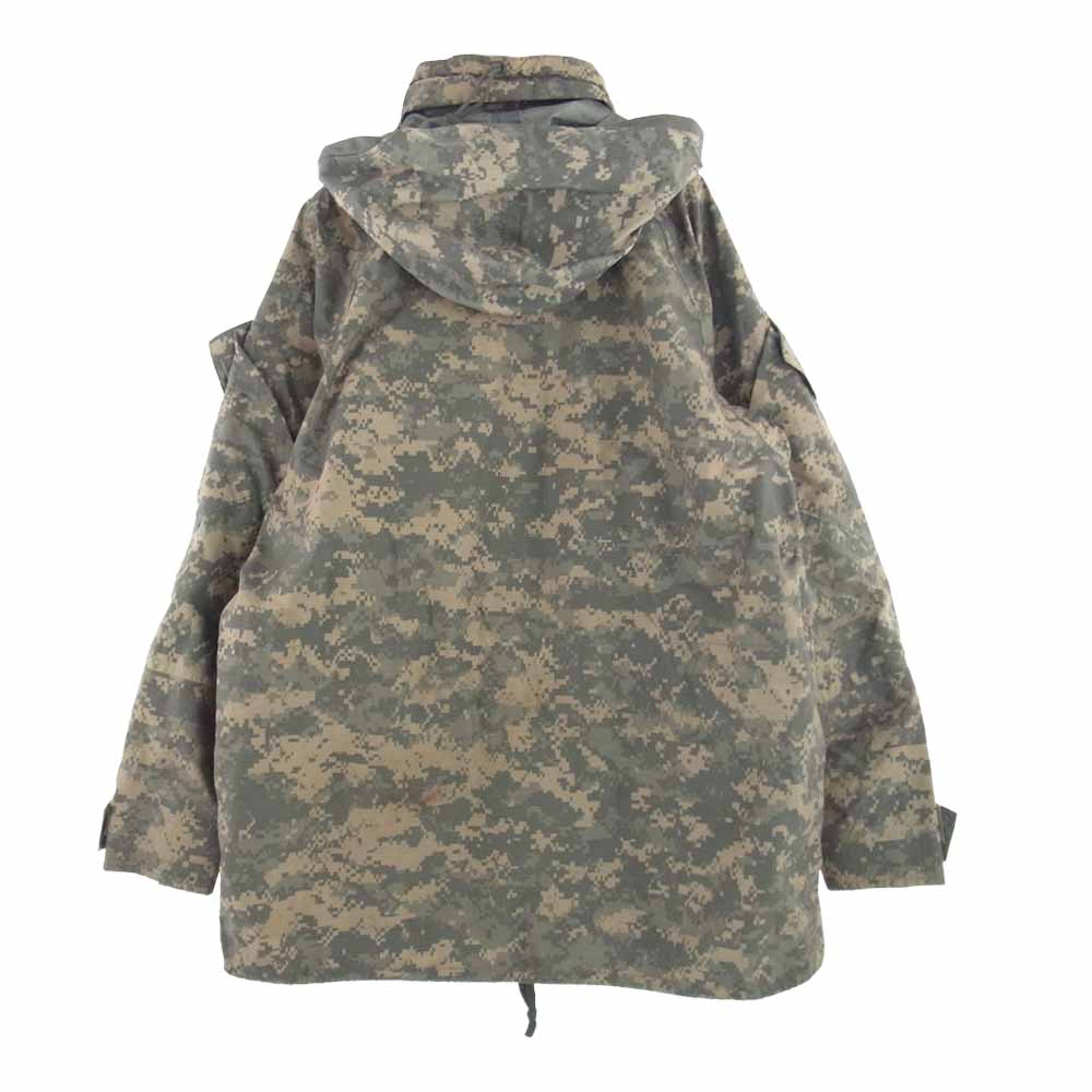 ユーエス アーミー Digital Camo GORE-TEX PARKA  COLD WEATHER UNIVERSAL CAMOUFLAGE デジタルカモ ゴアテックスパーカー カーキ系 M【中古】