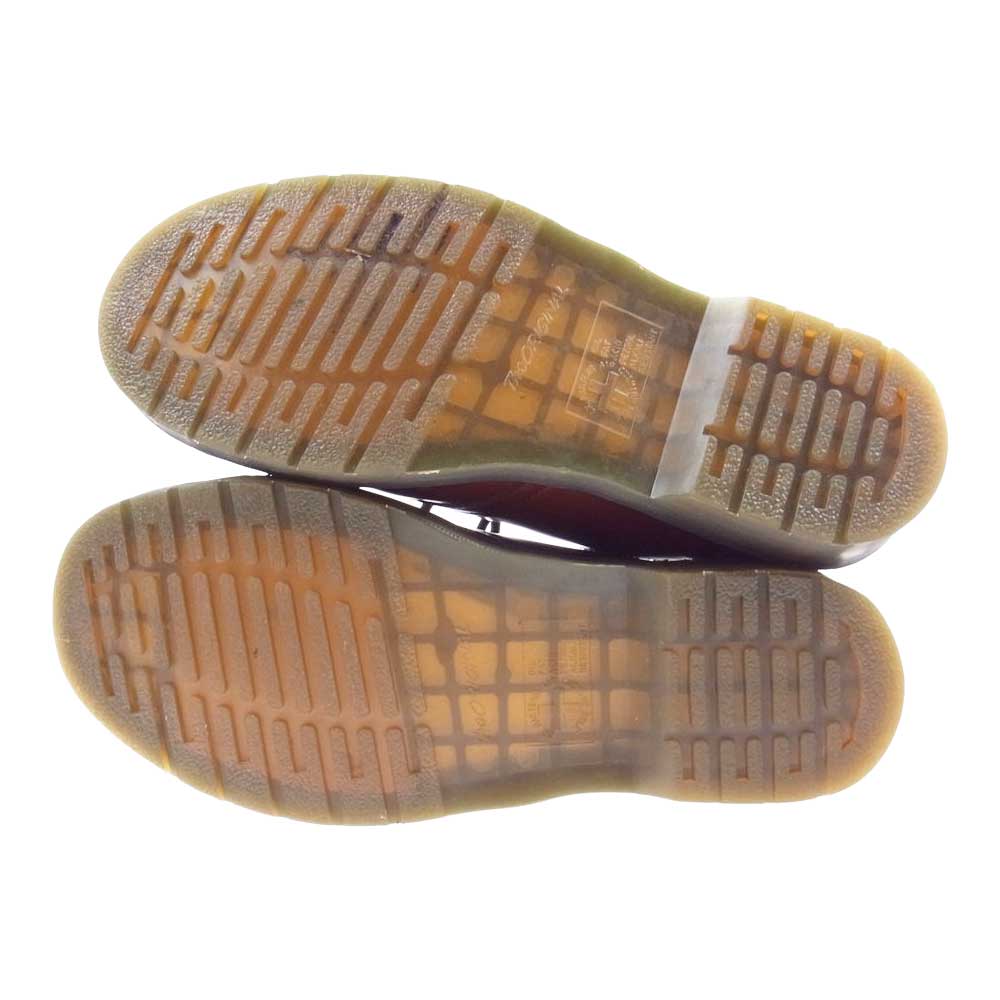Dr.Martens ドクターマーチン 1461 3EYE GIBSON 3ホール ギブソン シューズ ワインレッド系 ブラック系 UK8【中古】
