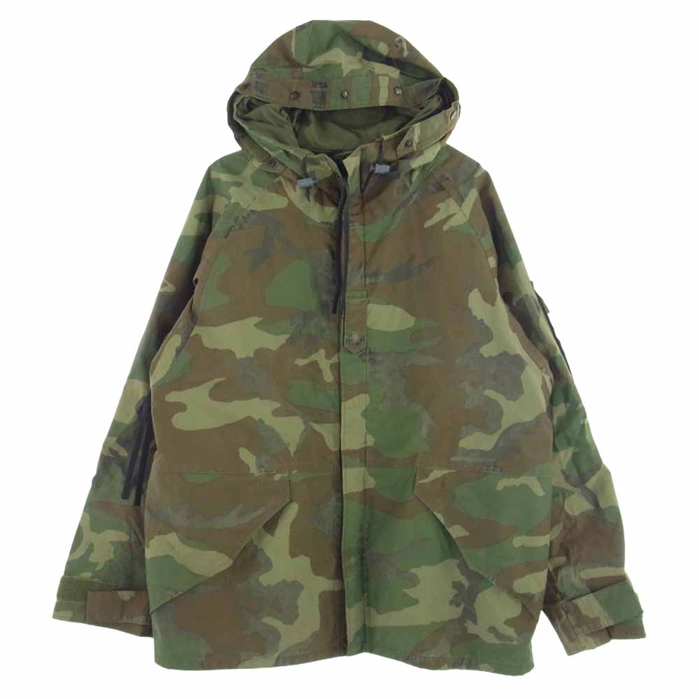 ユーエス アーミー Woodland Camo GORE-TEX PARKA ウッドランドカモ ゴアテックスパーカー カーキ系 L【中古】