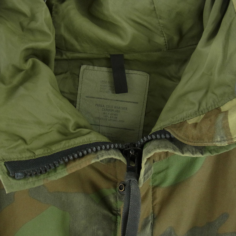 ユーエス アーミー Woodland Camo GORE-TEX PARKA ウッドランドカモ ゴアテックスパーカー カーキ系 L【中古】