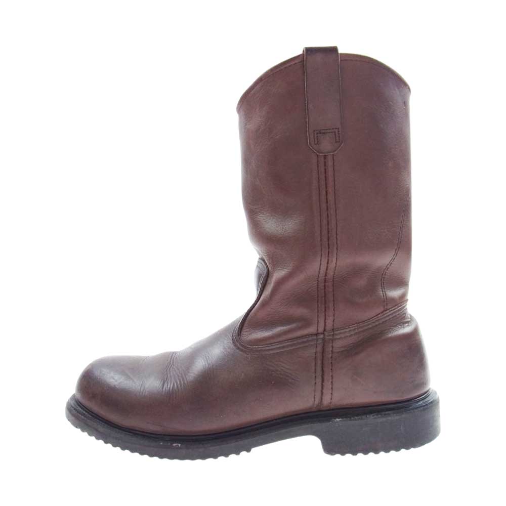 RED WING レッドウィング PT91 PT91 羽タグ スチールトゥ ペコス ブーツ ブラウン系 ブラック系 10【中古】