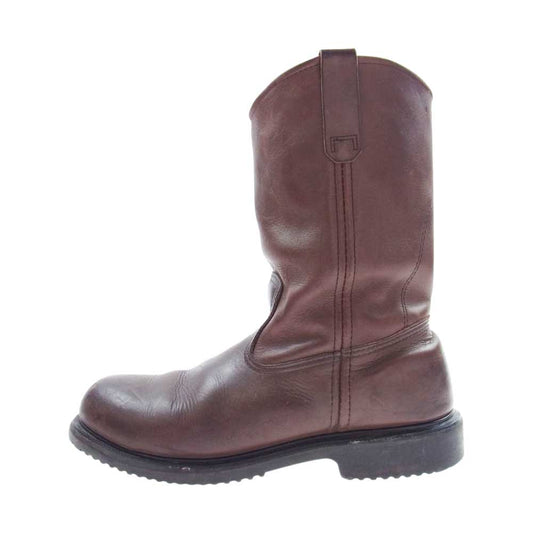 RED WING レッドウィング PT91 PT91 羽タグ スチールトゥ ペコス ブーツ ブラウン系 ブラック系 10【中古】
