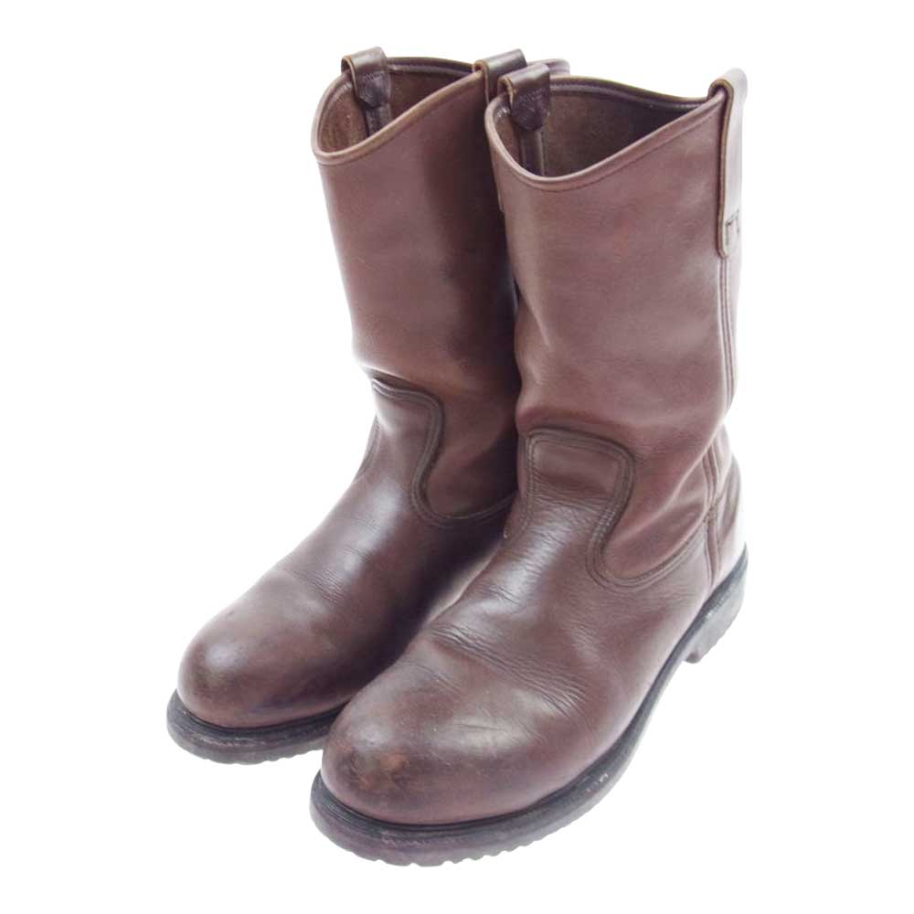 RED WING レッドウィング PT91 PT91 羽タグ スチールトゥ ペコス ブーツ ブラウン系 ブラック系 10【中古】