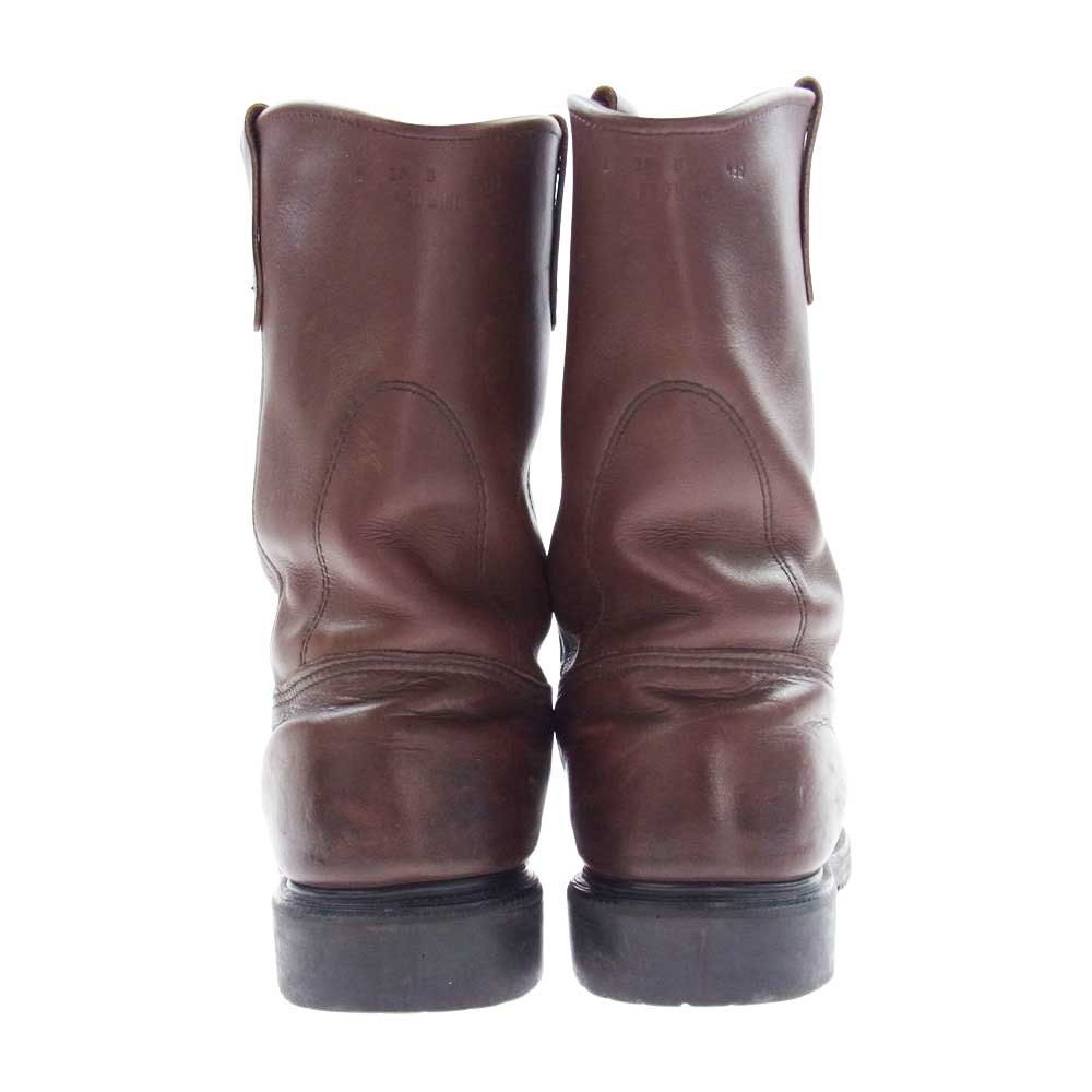 RED WING レッドウィング PT91 PT91 羽タグ スチールトゥ ペコス ブーツ ブラウン系 ブラック系 10【中古】