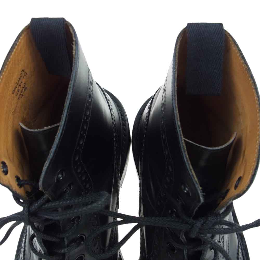 Tricker's トリッカーズ S63419 STOW DAINITE ストウ ダイナイトソール モールトン ブーツ ブラック系 9.5【中古】