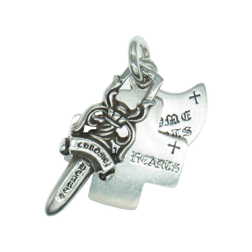 CHROME HEARTS クロムハーツ（原本無） 3TRINKETS スリートリンケッツ ペンダントトップ シルバー系【中古】