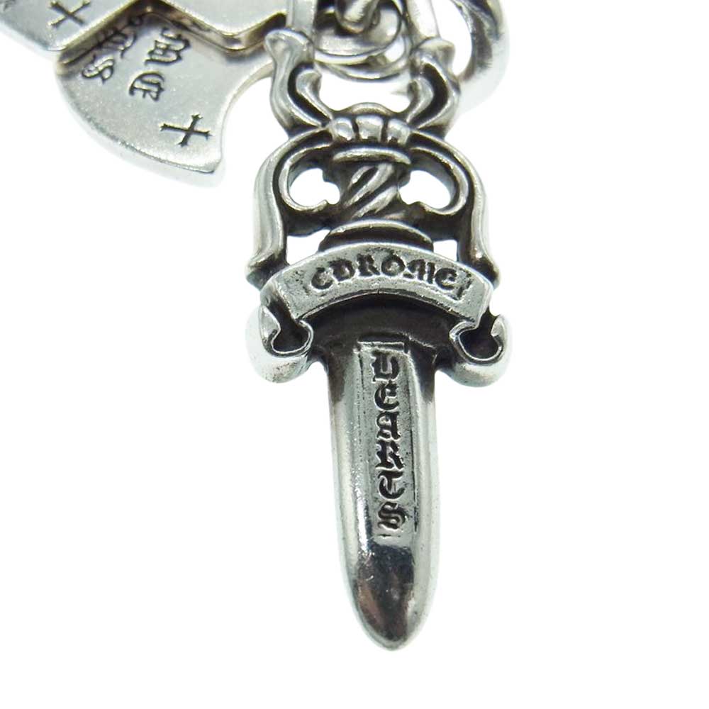 CHROME HEARTS クロムハーツ（原本無） 3TRINKETS スリートリンケッツ ペンダントトップ シルバー系【中古】