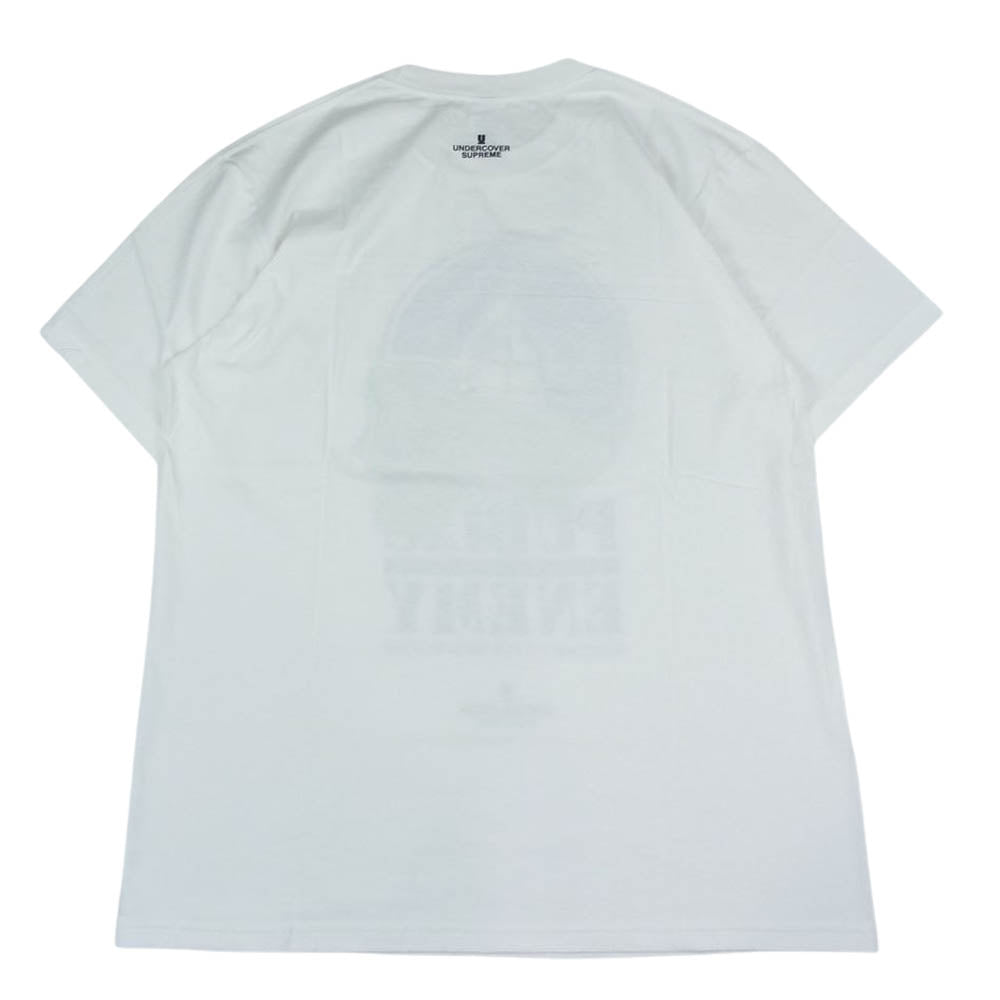 Supreme シュプリーム 18SS UNDERCOVER アンダーカバー Public Enemy Terrordome Tee パブリックエネミー Tシャツ ホワイト系 L【新古品】【未使用】【中古】