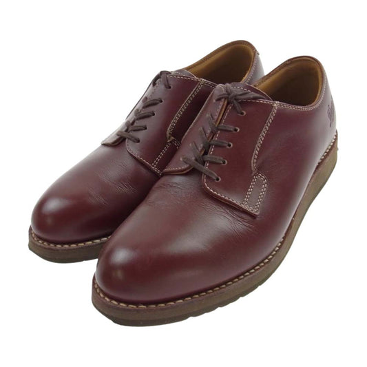 Danner ダナー D-4300 POSTMAN SHOES ポストマン シューズ プレーントゥ  エンジ系 8【中古】