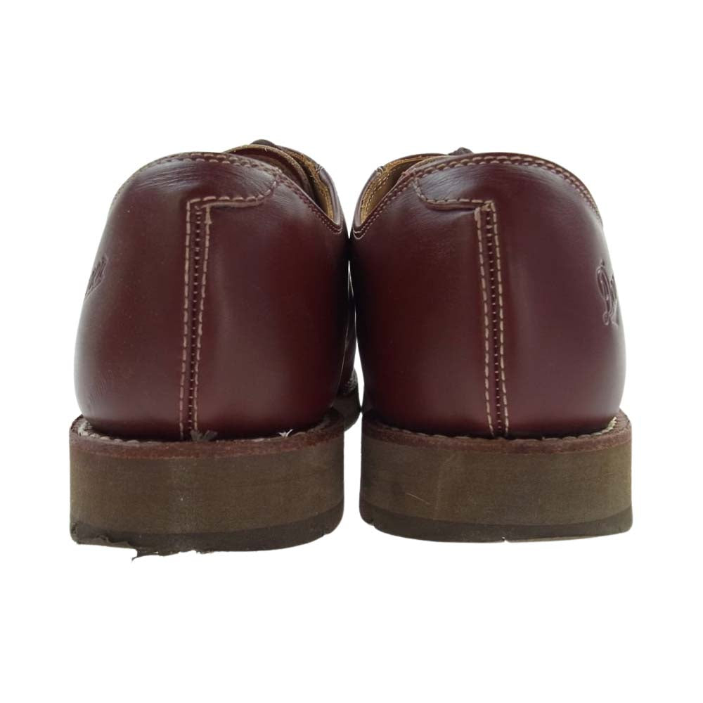 Danner ダナー D-4300 POSTMAN SHOES ポストマン シューズ プレーントゥ  エンジ系 8【中古】