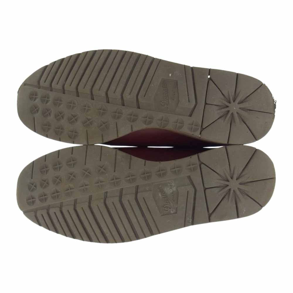 Danner ダナー D-4300 POSTMAN SHOES ポストマン シューズ プレーントゥ  エンジ系 8【中古】