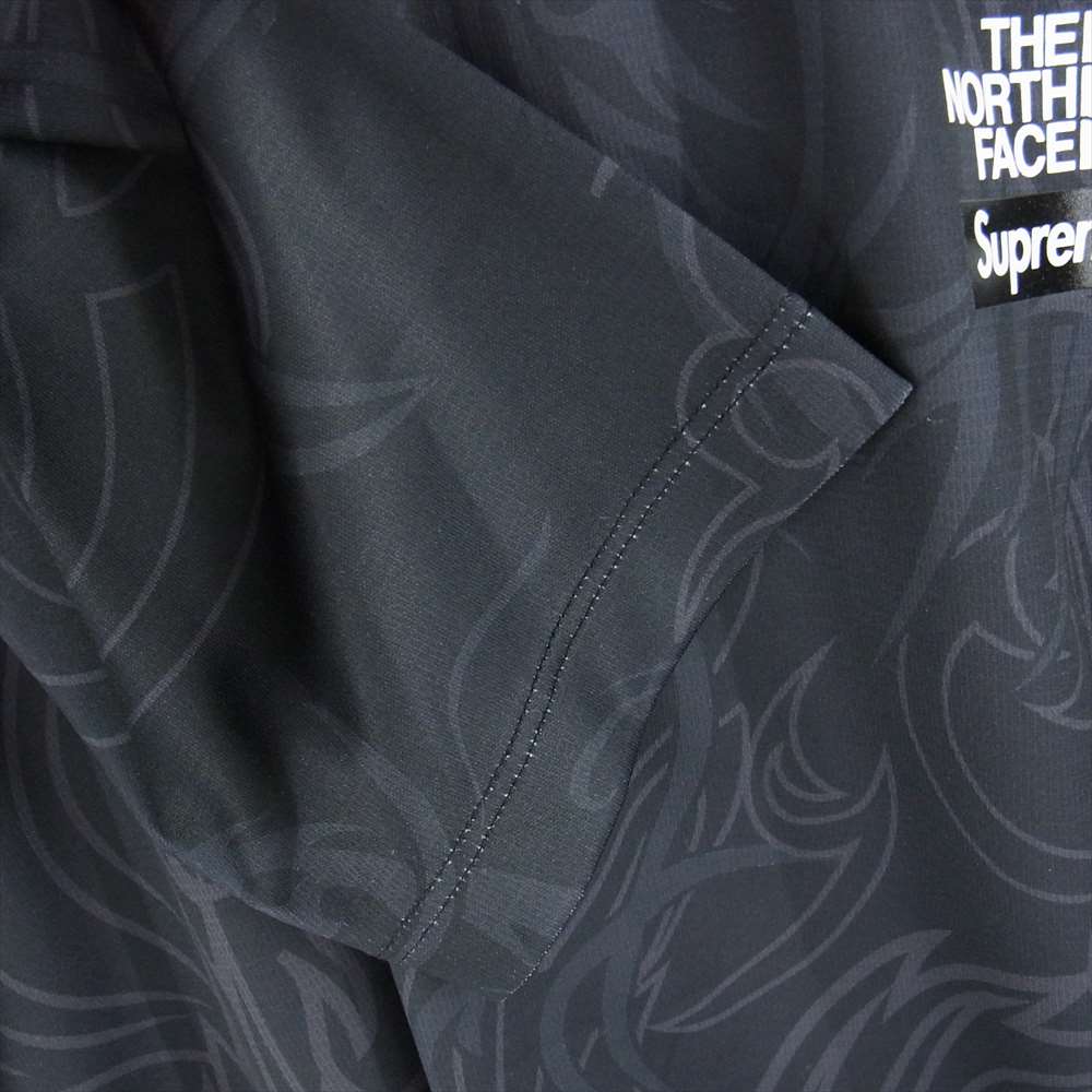 Supreme シュプリーム 22AW THE NORTH FACE ノースフェイス Base Layer L/S Top ロングスリーブ Tシャツ TB TNFブラック USA L【新古品】【未使用】【中古】