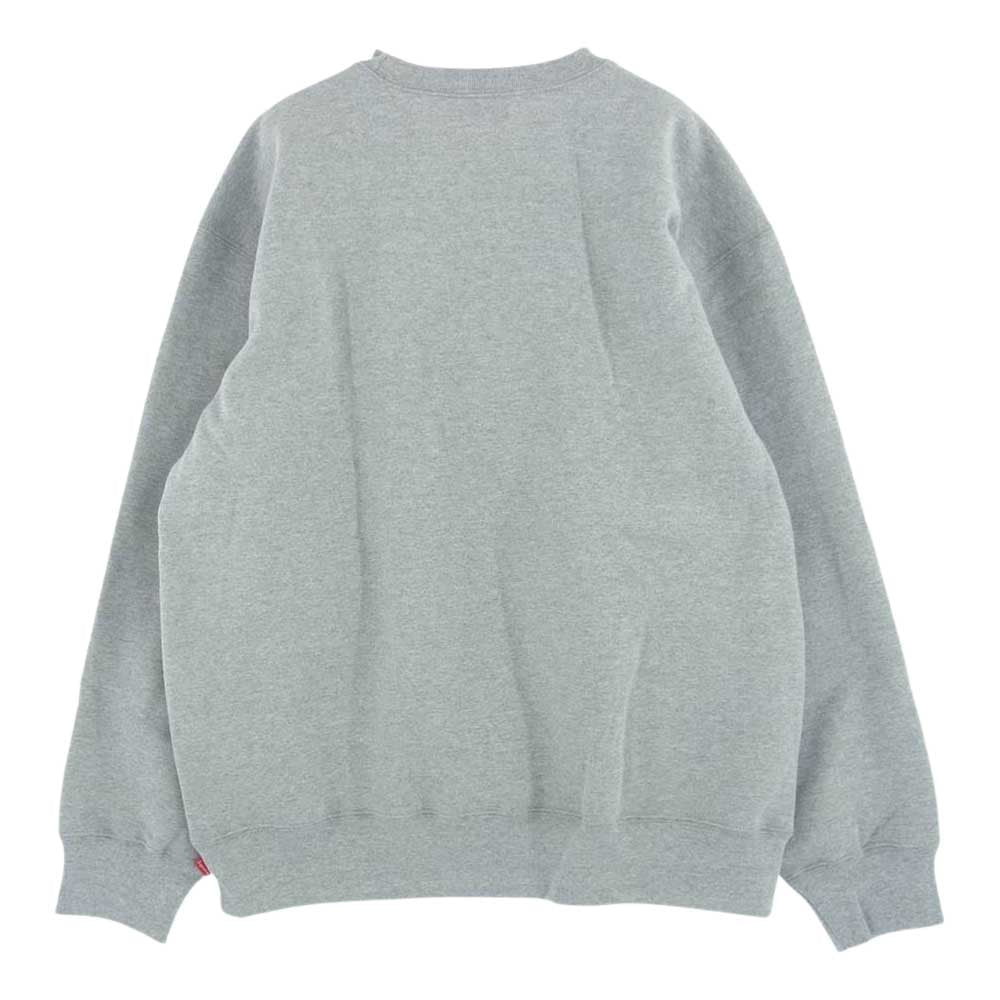 Supreme シュプリーム 22AW  Box Logo Crewneck ボックスロゴ スウェット トレーナー グレー系 L【新古品】【未使用】【中古】