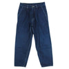 GRAPHPAPER グラフペーパー 22SS GU221-40028B Selvage Denim Two Tuck Tapered Pants デニム パンツ インディゴブルー系 1【中古】