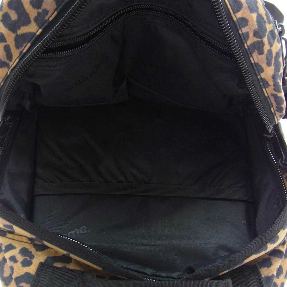 Supreme シュプリーム 20AW Leopard Backpack Bag レオパード バックパック ブラウン系【美品】【中古】