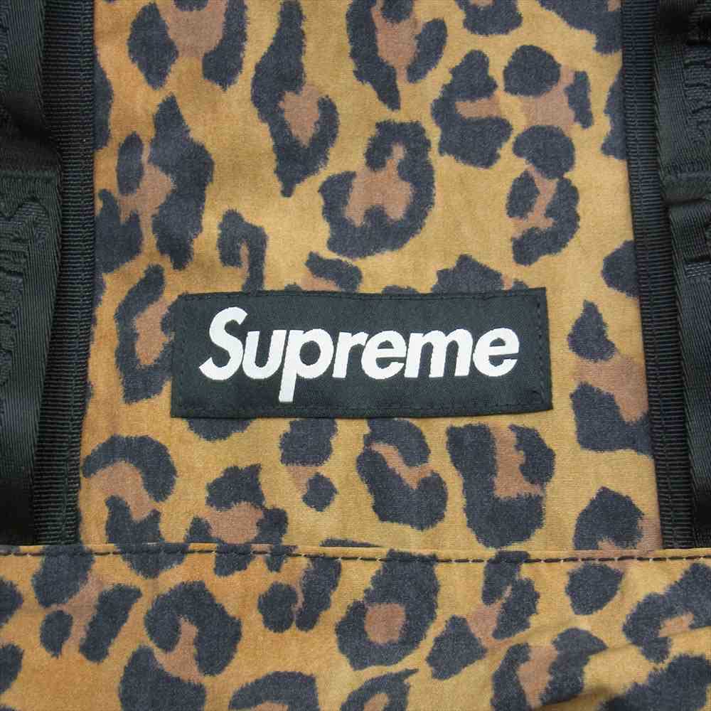Supreme シュプリーム 20AW Leopard Backpack Bag レオパード バックパック ブラウン系【美品】【中古】