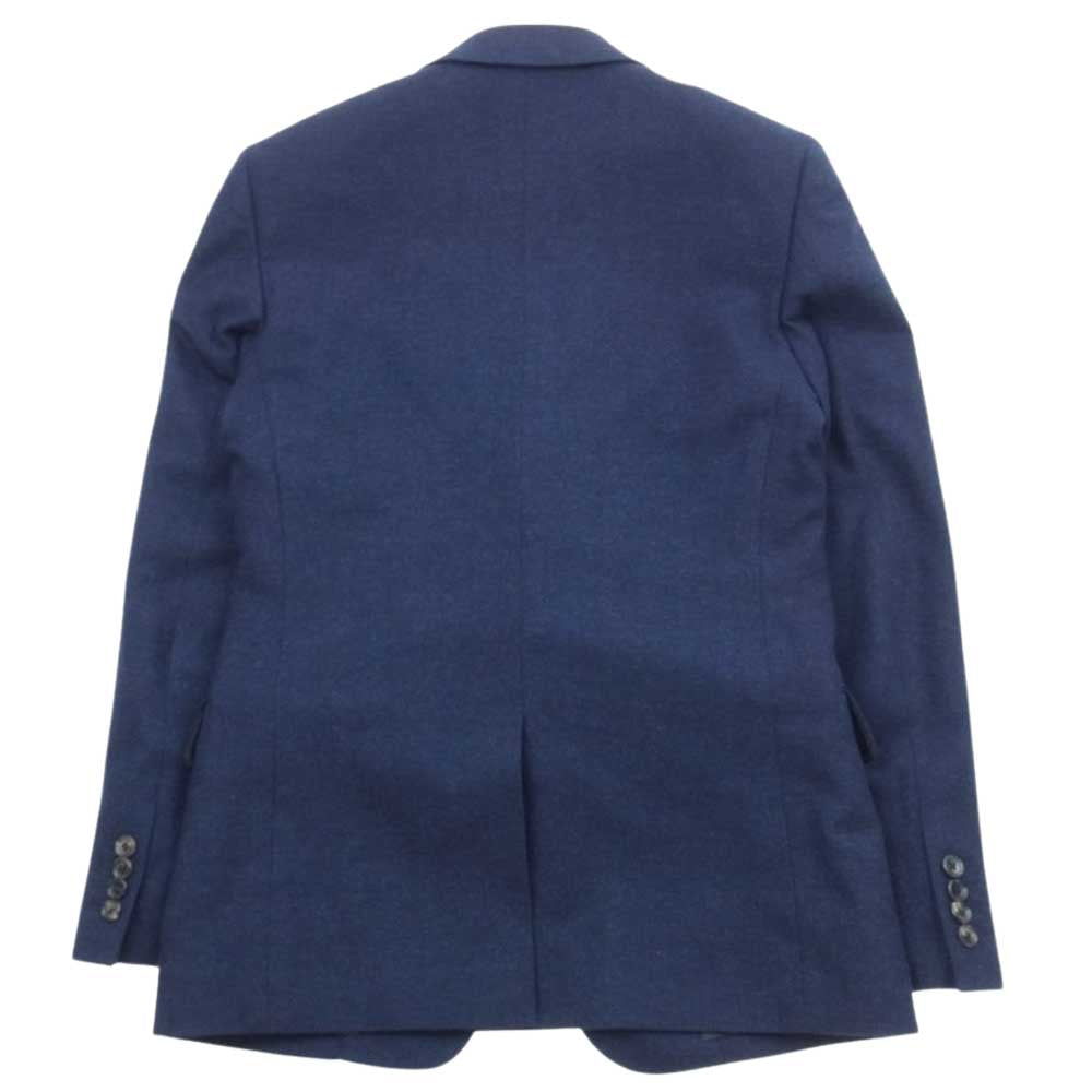 WACKO MARIA ワコマリア Ermeneglido Zegna エルメネジルドゼニア 2B 3ピース ウール セットアップ ネイビー系 M【美品】【中古】