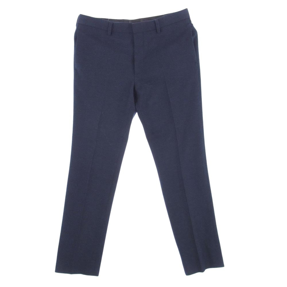 WACKO MARIA ワコマリア Ermeneglido Zegna エルメネジルドゼニア 2B 3ピース ウール セットアップ ネイビー系 M【美品】【中古】