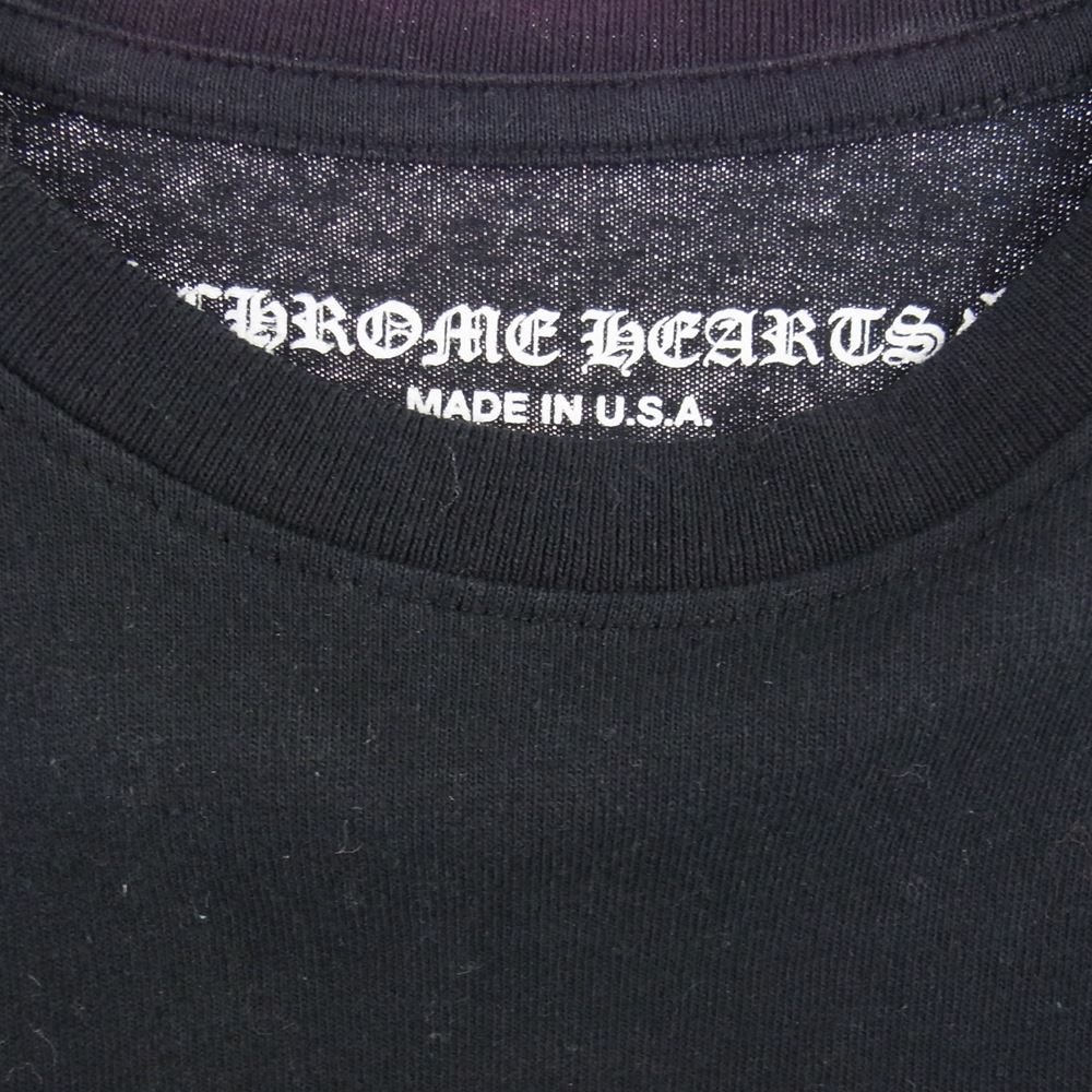 CHROME HEARTS クロムハーツ（原本無） MATTY BOY 99 Eyes Chomper TEE マッティボーイ チョンパー 半袖 Tシャツ ブラック系 L【中古】