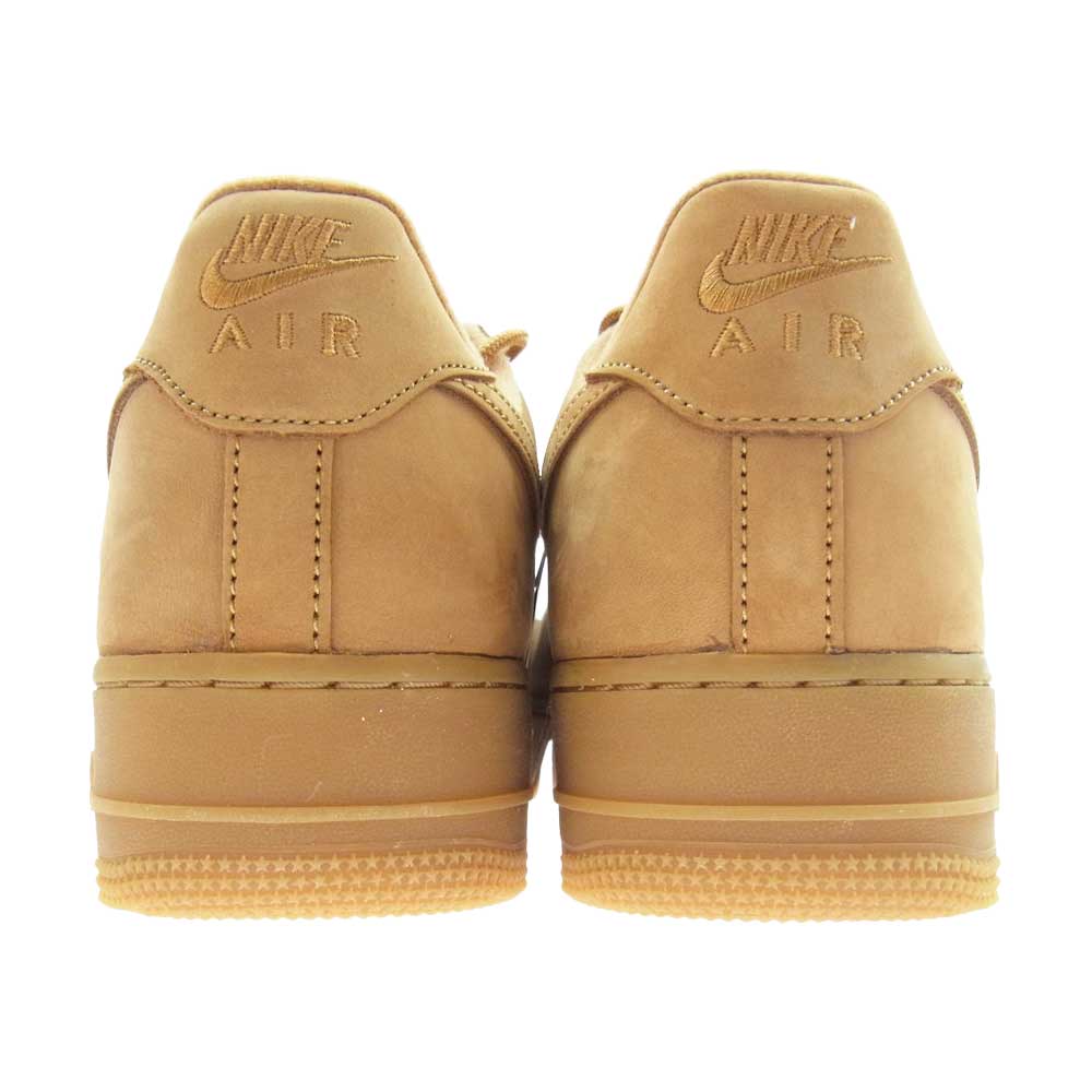 Supreme シュプリーム DN1555-200 × Nike Air Force 1 Low Wheat ナイキ エアフォース 1 ロー スニーカー ウィート ブラウン系 27.5cm【新古品】【未使用】【中古】