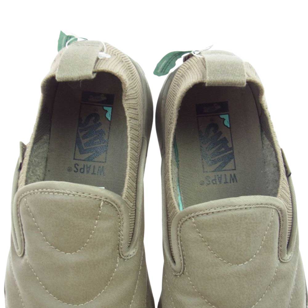 WTAPS ダブルタップス × VANS バンズ 22AW 222BWVND-FWM03S Vault By Vans Coast CC NS LX Coyote スニーカー カーキ系 27cm【極上美品】【中古】