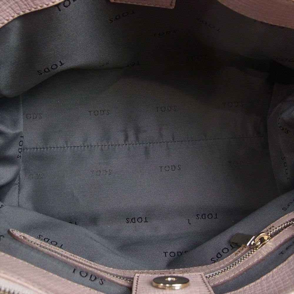 TOD’S トッズ Ｄバッグ 2WAY ハンド ショルダー バッグ スモール ピンク系【中古】