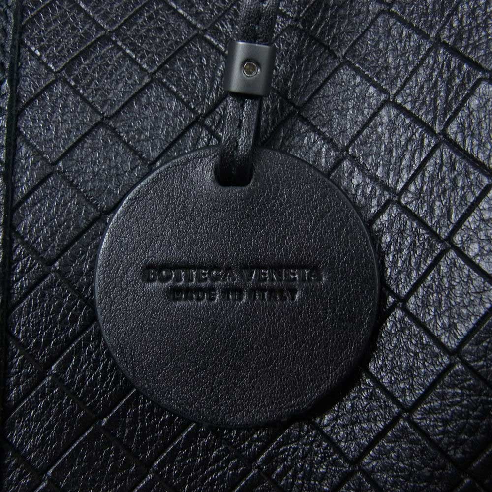 BOTTEGAVENETA ボッテガヴェネタ 298780 イントレッチオミラージュ トートバッグ ブラック系【中古】