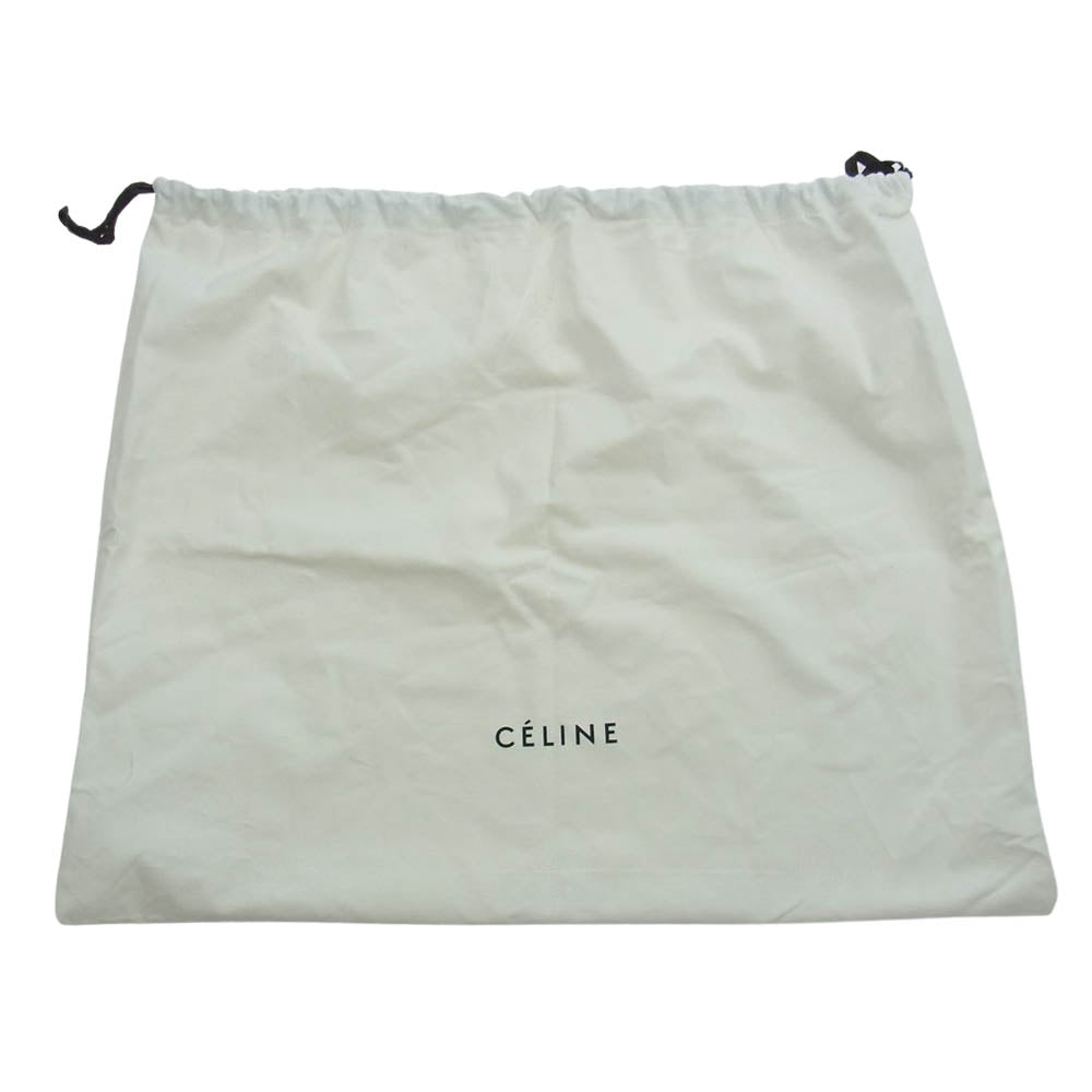 CELINE セリーヌ ラゲージ ファントム レザー ハンド トート バッグ ブラック系【中古】