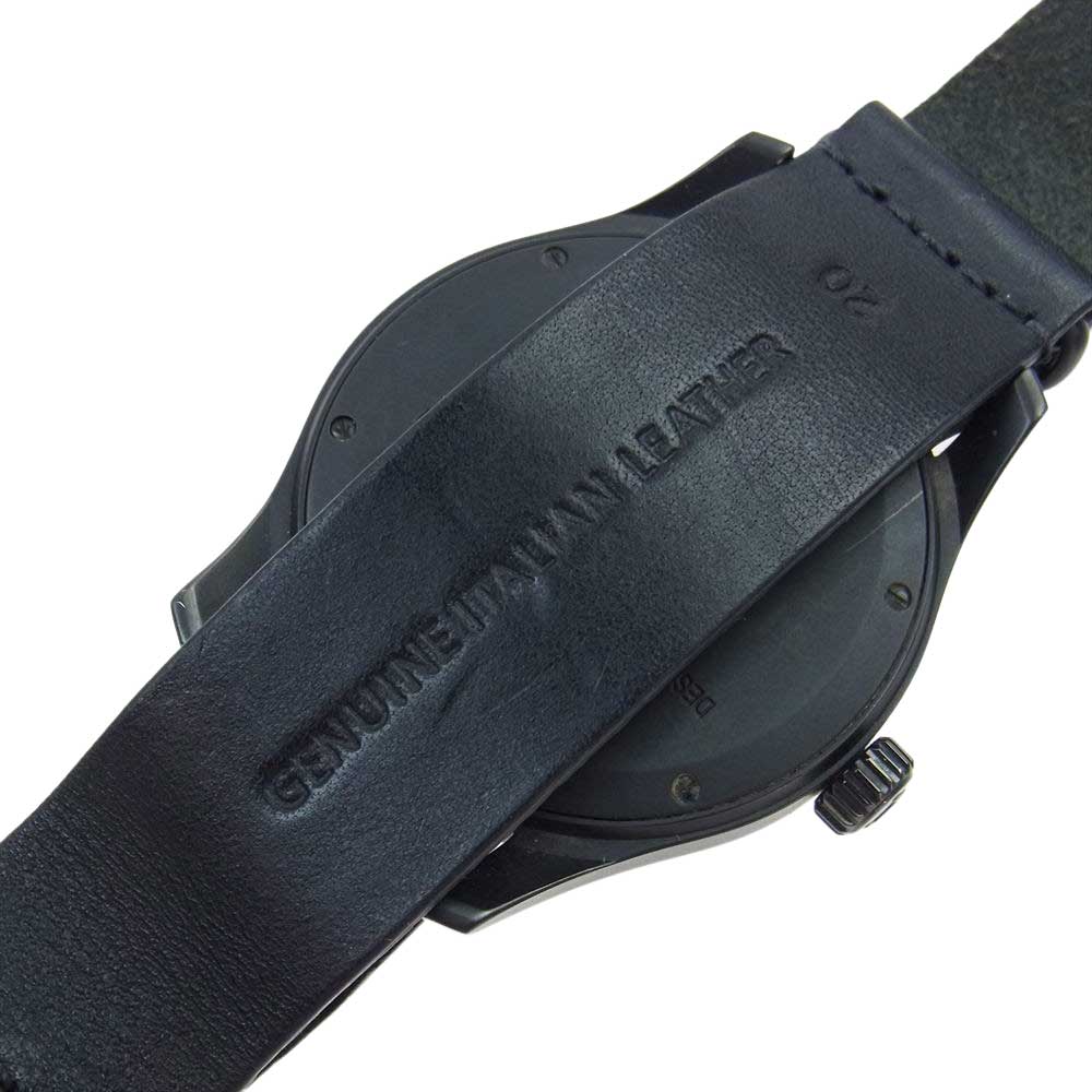 HAMILTON ハミルトン H6958943 × N.HOOLYWOOD エヌハリウッド 500本限定 カーキ フィールド メカニカル ウオッチ ブラック系【中古】