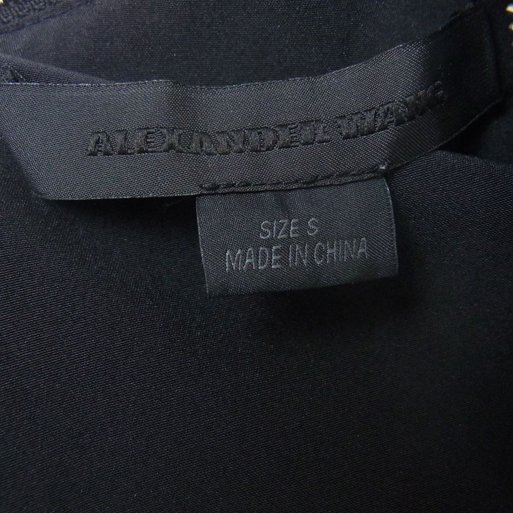 Alexander Wang アレキサンダーワン 変形 1ボタン ワンピース ブラック系 S【中古】