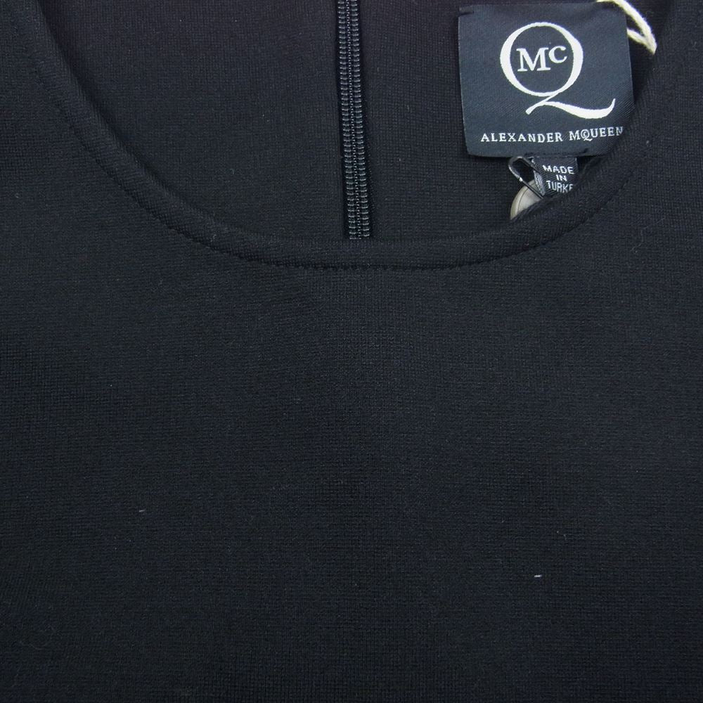 Alexander McQueen アレキサンダーマックイーン ウエストジップ ワンピース ブラック系 XS【極上美品】【中古】