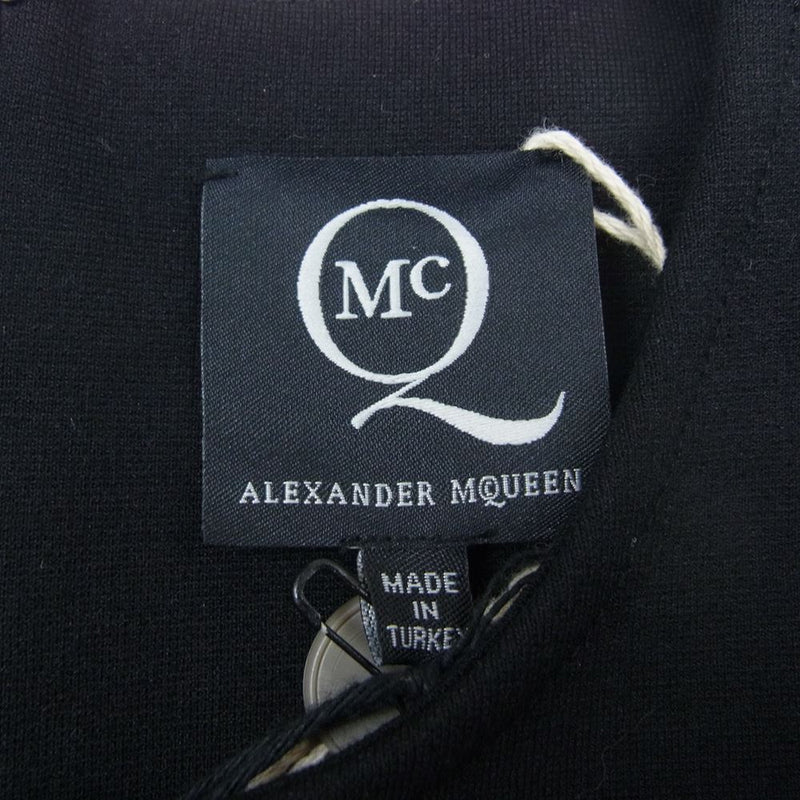 Alexander McQueen アレキサンダーマックイーン ウエストジップ ワンピース ブラック系 XS【極上美品】【中古】