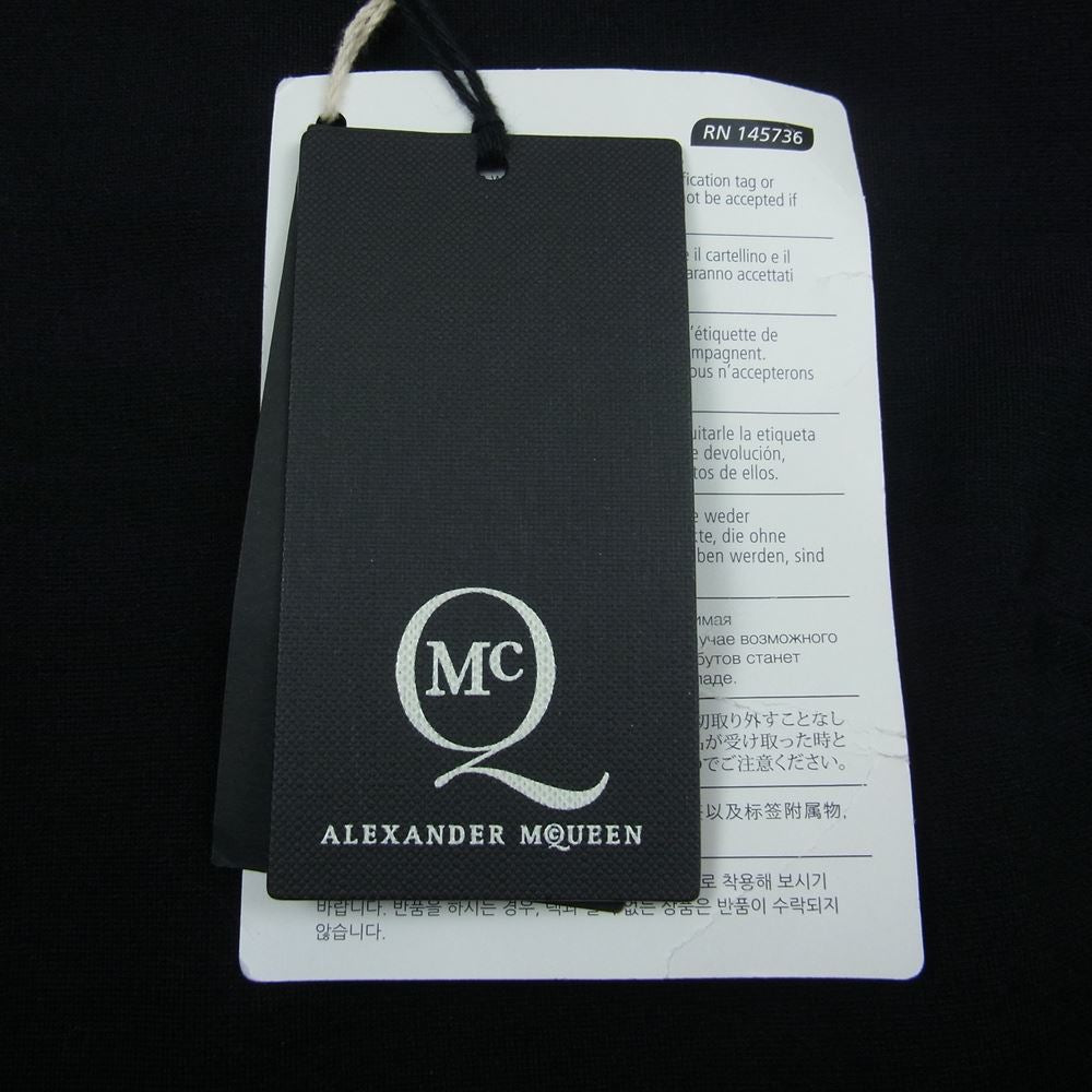 Alexander McQueen アレキサンダーマックイーン ウエストジップ ワンピース ブラック系 XS【極上美品】【中古】