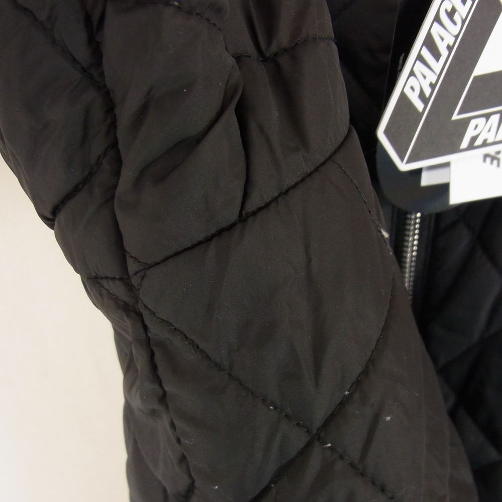 パレス P19JK049 ONE 2 ONE REVERSIBLE JACKET リバーシブル ワッペン ロゴ 刺繍 フーディ ジャケット ブラック系 L【中古】