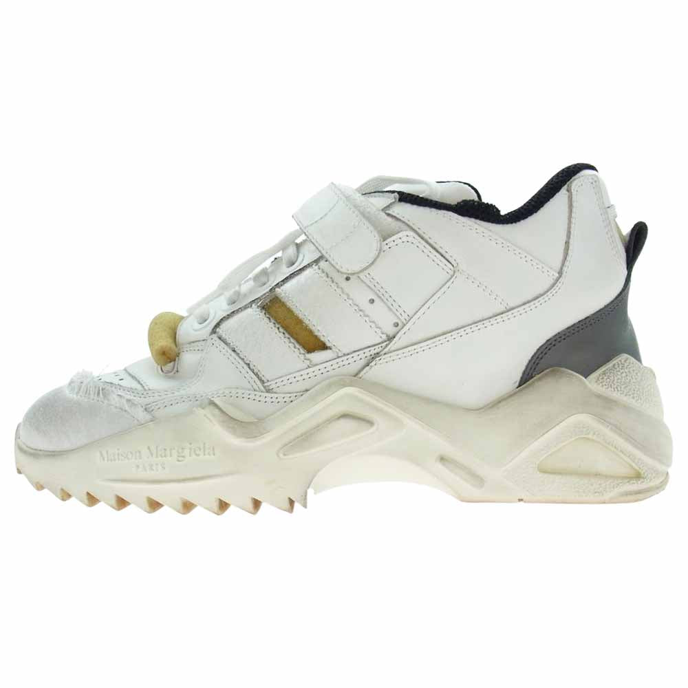 MAISON MARGIELA メゾンマルジェラ 19AW 22ライン Retro Fit レトロ フィット シャークソール スニーカー ホワイト系 40【中古】