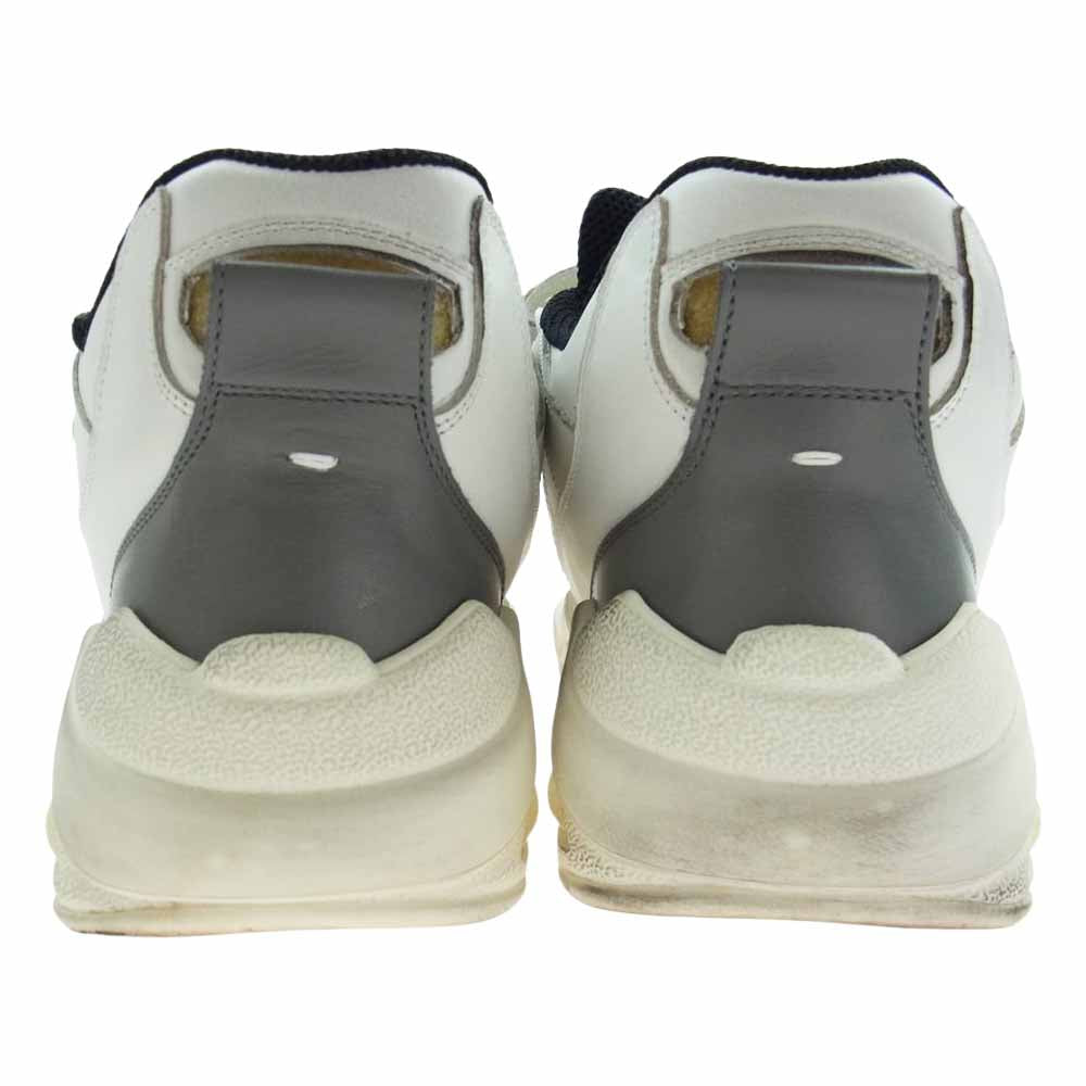 MAISON MARGIELA メゾンマルジェラ 19AW 22ライン Retro Fit レトロ フィット シャークソール スニーカー ホワイト系 40【中古】