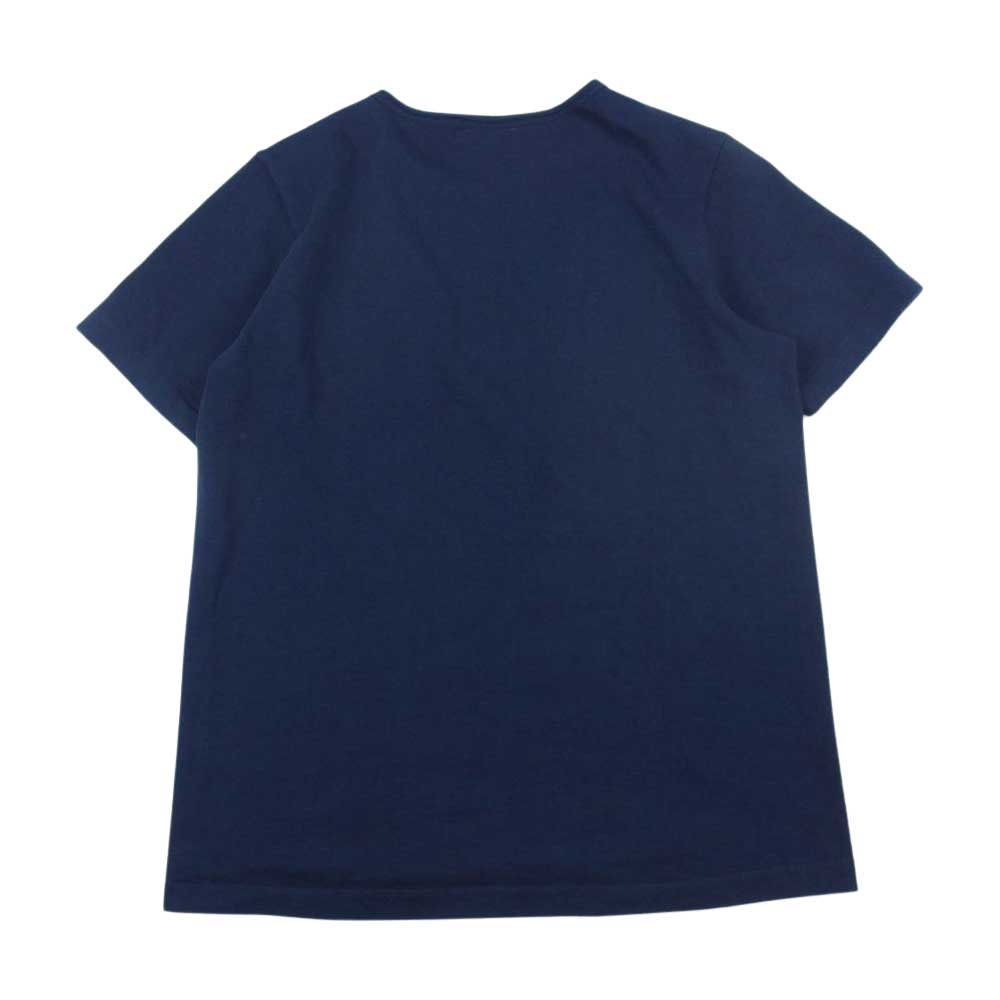 メルツベーシュヴァーネン ドイツ製 コットン 丸胴 クルーネック 半袖 カットソー ネイビー  ネイビー系 6【中古】
