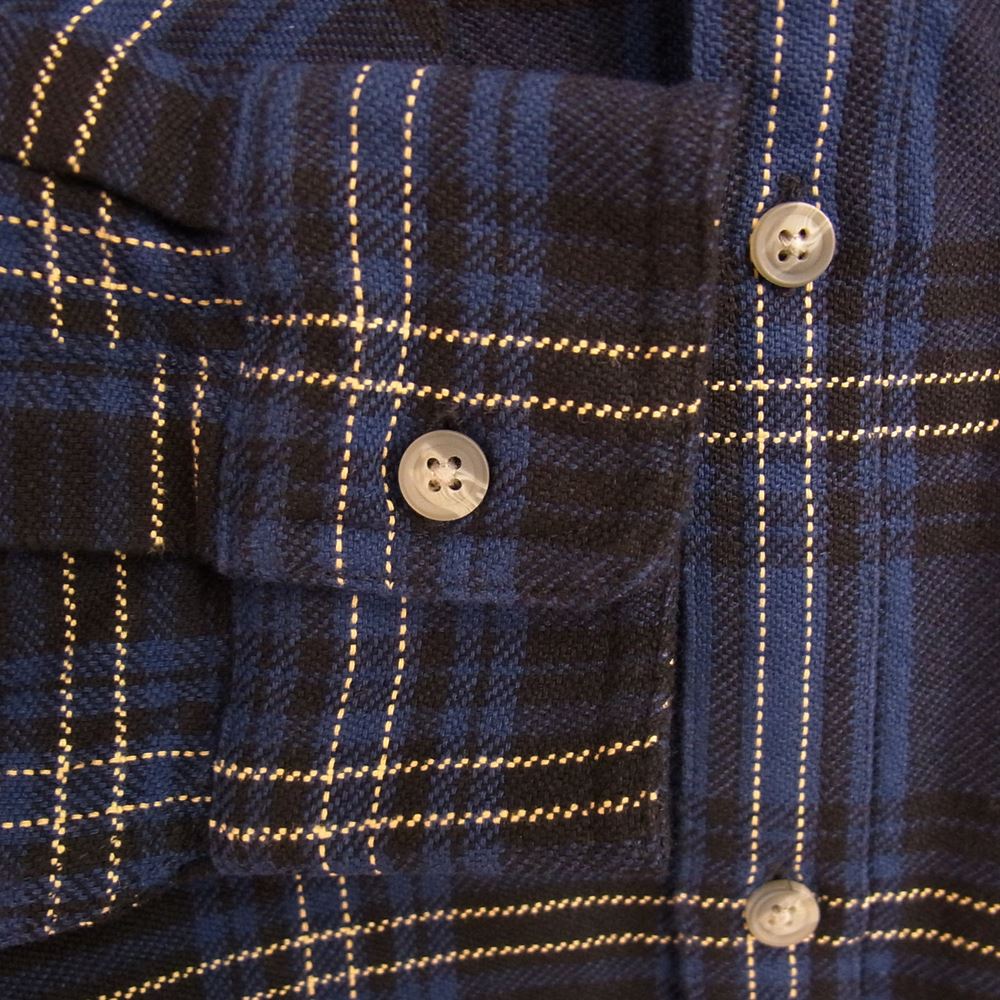 Carhartt カーハート WIP Franklin Check Shirt 長袖 ネル シャツ ダークネイビー系 ブラック系 L【新古品】【未使用】【中古】