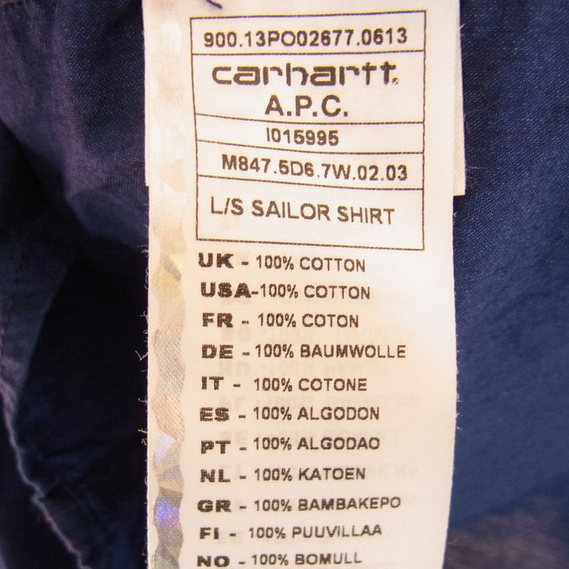 【新品】carhartt a.p.c.2020Tシャツアーペーセーカーハート