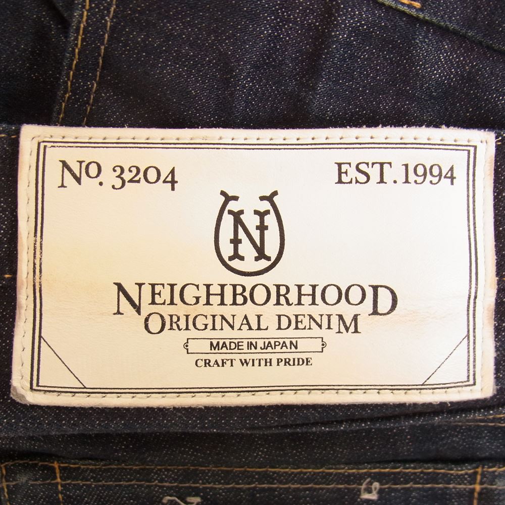 NEIGHBORHOOD ネイバーフッド  16SS  162DCNH-PTM08 RIGID.CLASIIC.MID.14OZ-PT ストレート デニム パンツ ダークネイビー系 M【中古】