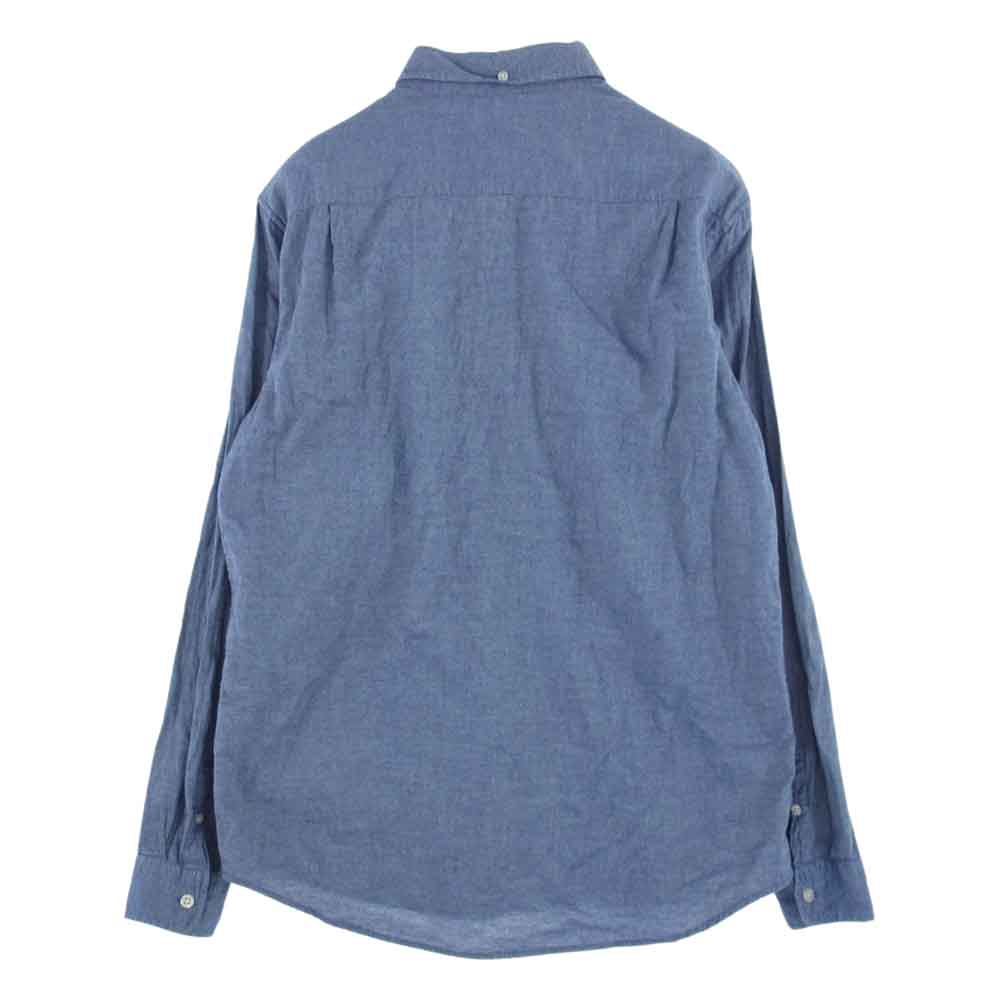 Supreme シュプリーム L/S Oxford Shirt オックスフォード ロングスリーブ 長袖 シャツ インディゴブルー系 L【中古】