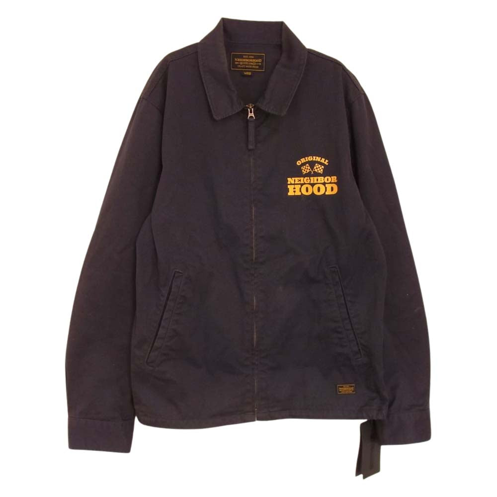 NEIGHBORHOOD ネイバーフッド 15SS  151ARNH-JKM01 KENDALL WORK/C-JKT コットン ワーク ジャケット ダークネイビー系 L【中古】
