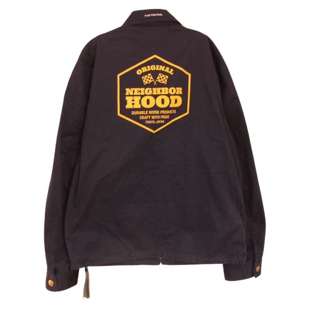 NEIGHBORHOOD ネイバーフッド 15SS  151ARNH-JKM01 KENDALL WORK/C-JKT コットン ワーク ジャケット ダークネイビー系 L【中古】