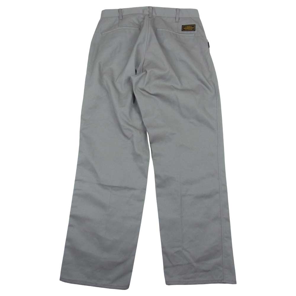 NEIGHBORHOOD ネイバーフッド 19AW  192SPNH-PTM01 WPWIDE/EC-PT ワイドチノ ロング パンツ グレー系 M【中古】