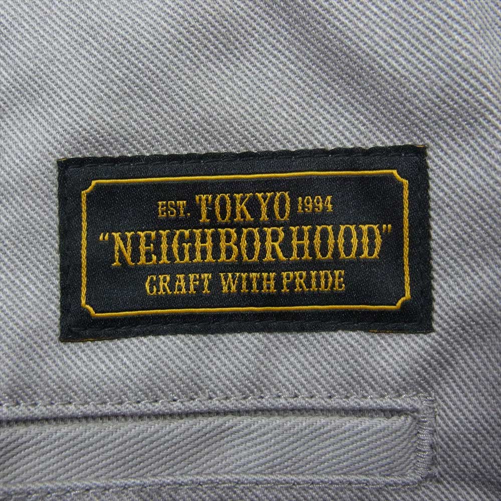 NEIGHBORHOOD ネイバーフッド 19AW  192SPNH-PTM01 WPWIDE/EC-PT ワイドチノ ロング パンツ グレー系 M【中古】