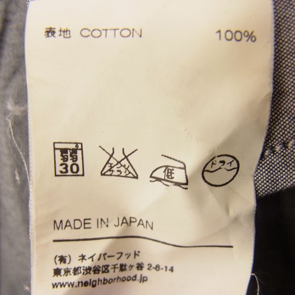 NEIGHBORHOOD ネイバーフッド 13SS 131SPNH-SHM01 CLASSIC OX C-SHIRT.LS クラシック オックスフォード 長袖 シャツ グレー系 L【中古】
