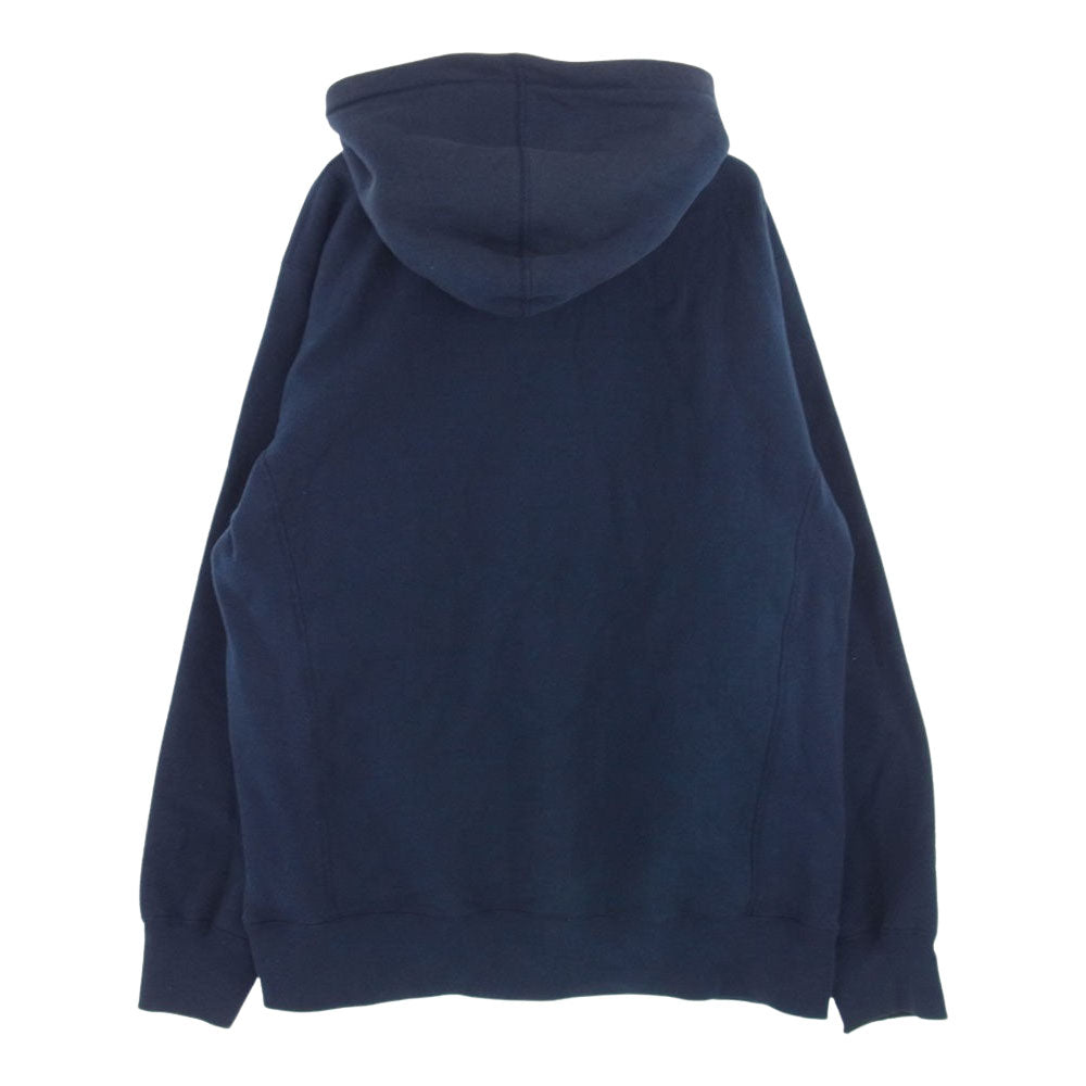 Supreme シュプリーム Small Box Pullover スモールボックス プルオーバー スウェット パーカー ネイビー系 XL【中古】